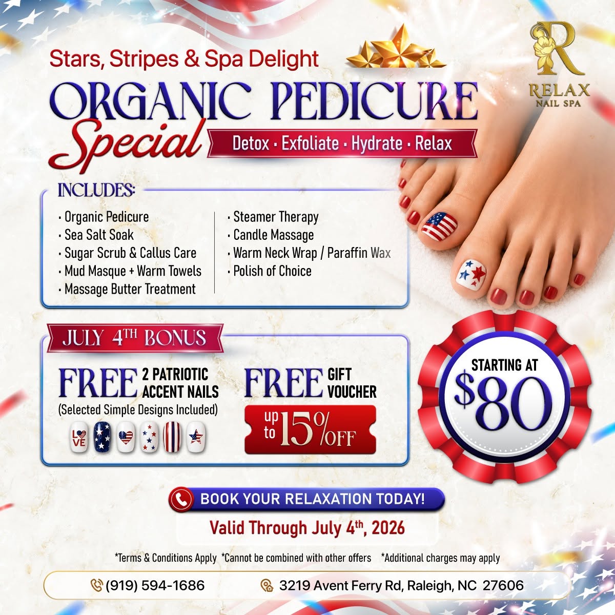 🎉 Relax Nail Spa - Promotion 🎉